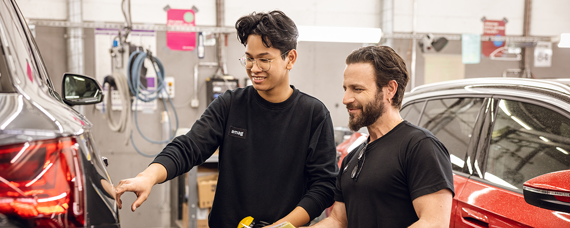 Apprentissage gestionnaire du commerce de détail service après-vente 2025 CFC (F/H), 1. portrait